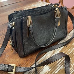 Gianni Bini metallic multi compartment mini bag